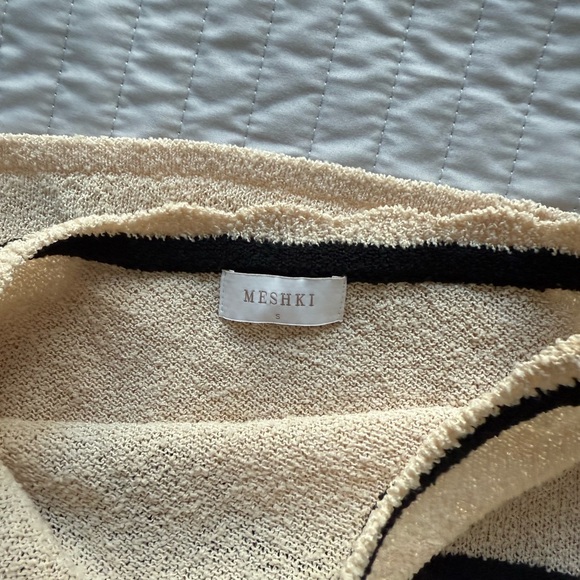 MESHKI Dawn Strapless Knit Midi Dress - Picture 3 of 4